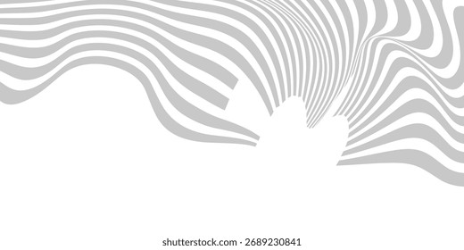 padrão de linha simples moderno vetor ilustração padrão geométrico, padrão contínuo, padrão abstrato. Vetor eps10