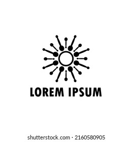 modern simple logo for companies in technology