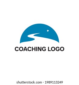 modern and simple logo design for coaching company