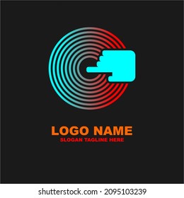 
Modern and simple logo design concept - Vector