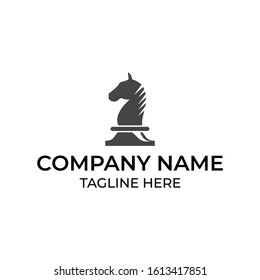 Modern and simple logo design for horse