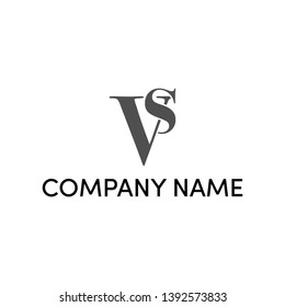 Modern and simple logo design for letter V
