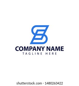 Modern and simple logo design for letter S