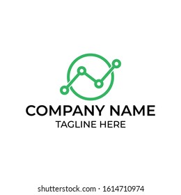 Modern and simple logo design for letter N