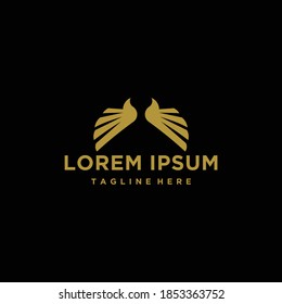 modern and simple logo design template