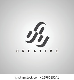 modern and simple logo design template