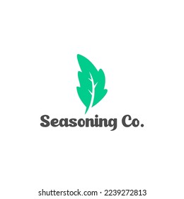 modern and simple logo for seasoning