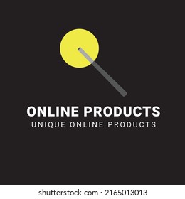 Modern and simple logo templet for channel and selling online products on your website 