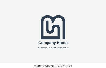 Modern Simple M logo design inspiration