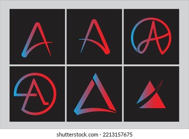 moderno sencillo minimalista Logo de una carta