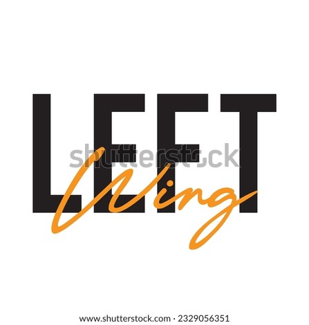 Modern, simple, minimal typographic design of a saying 