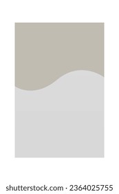Moderna galería minimalista de arte mural. Pinturas en blanco y negro de arte. Decoración minimalista moderna de la pared