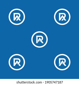 Modern Simple And Minimalist Letter P Or R With Combinated Mountain Or Peak Logo Designs