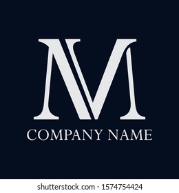 Modern and Simple Monogram Logo For Your Personal Brand
