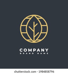 Modern Simple Natural Logo Vector Design