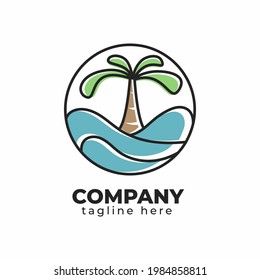Modern Simple Natural Logo Vector Design