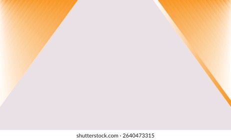Modern simple orange white abstract presentation background