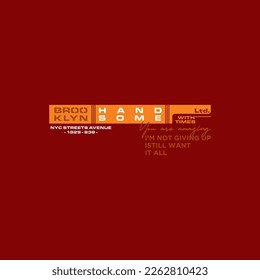 MODERN SIMPLE QUOTE DESIGN T-SHIRTS, TEMPLATE WITH COOINED STYLE