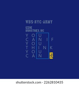 MODERN SIMPLE QUOTE DESIGN T-SHIRTS, TEMPLATE WITH COOINED STYLE