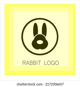 Modern Simple Rabbit Head Logo Full Of Meaning