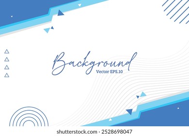 Modern simple red and blue abstract background on white background