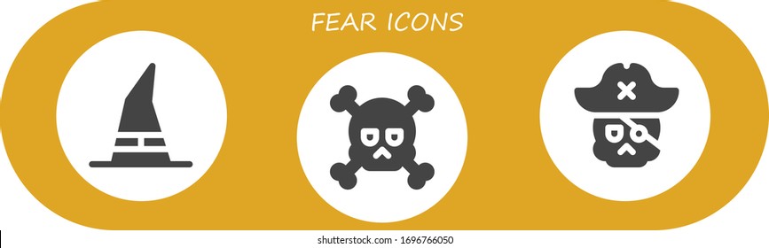 Modern Simple Set of fear Vector filled Icons. Contains such as Witch, Skull and more Fully Editable and Pixel Perfect icons.