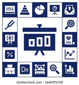 Modern Simple Set of infographic Vector filled Icons. Contains such as Levels, Tuning, Tactics, Graphic, Percentage, Certificate and more Fully Editable and Pixel Perfect icons.