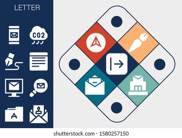 894 Email signature icon set Images, Stock Photos & Vectors | Shutterstock