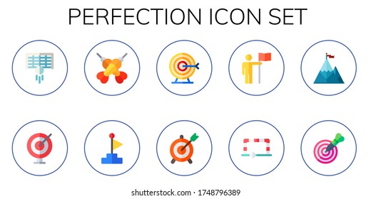 Modern Simple Set of perfection Vector flat Icons. Contains such as goal, darts, Goal, dart and more Fully Editable and Pixel Perfect icons.