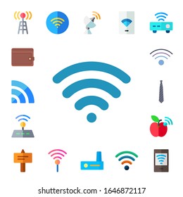 Modern Simple Set of router Vector flat Icons. Contains such as radio antenna, accessory, wifi, wifi signal, signal, antenna, modem and more Fully Editable and Pixel Perfect icons.