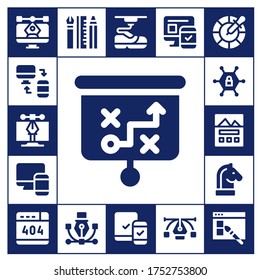 Modern Simple Set of seo Vector filled Icons. Contains such as Vector, Responsive, Strategy, Vpn, Landing page, , Web design, 3d and more Fully Editable and Pixel Perfect icons.