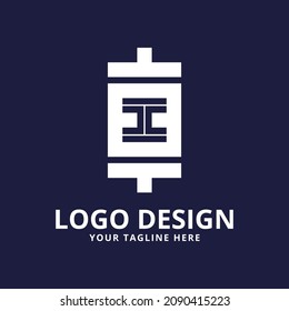 modern and simple shaped abstract design logo