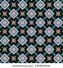Vector de patrón de fondo abstracto simétrico simple y moderno. Tela de fondo retro. Textura geométrica del color de la vintage para impresión textil, papel de envoltura, tarjeta de regalo, diseño plano de papel pintado.