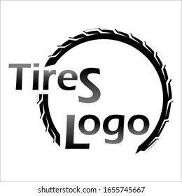 
modern and simple tires logo