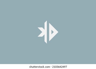 Diseño de logotipo de pescado sencillo y moderno