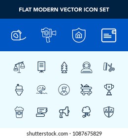 Modern, simple vector icon set with astronaut, sea, seafood, hairdresser, boy, nature, fashion, dollar, scale, male, forest, science, tree, friction, spacesuit, people, restroom, environment, wc icons