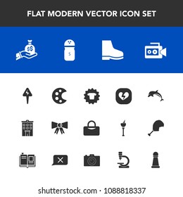 Modern, simple vector icon set with suit, spice, game, film, dolphin, chess, wildlife, tie, piece, footwear, heart, clothing, food, animal, drawing, finance, clothes, fashion, estate, shirt, bag icons