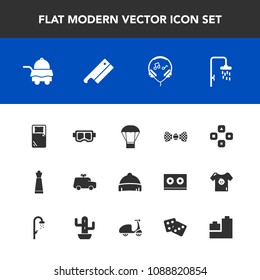 Modern, simple vector icon set with snorkel, toy, bath, style, mask, hotel, room, service, sound, water, bear, computer, king, car, sea, bed, bedroom, headwear, axe, summer, fashion, strategy icons