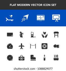 Modern, simple vector icon set with school, white, chair, motorcycle, telephone, diploma, certificate, motorbike, stationary, toy, blank, dental, chalk, blackboard, interior, children, armchair icons