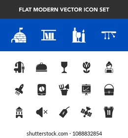 Modern, simple vector icon set with wedding, tag, satellite, game, basketball, library, ice, love, floral, snow, couple, sign, pendulum, flower, groom, wine, background, business, house, spring icons
