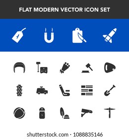 Modern, simple vector icon set with sofa, chair, beautiful, launch, musical, table, competition, flight, lamp, tag, work, sign, green, kitchen, child, bouquet, cutlery, competitive, blossom, bed icons