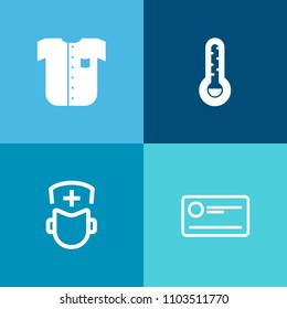 Modern, simple vector icon set on colorful background with cheque, fahrenheit, finance, sign, garment, fashion, money, meteorology, male, currency, shirt, pay, new, business, celsius, cold, cash icons