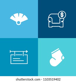 Modern, simple vector icon set on colorful background with winter, sign, gray socks, white, blank, socks, clothes, house, gray, tag, modern, furniture, poster, autumn, beautiful, advertising icons
