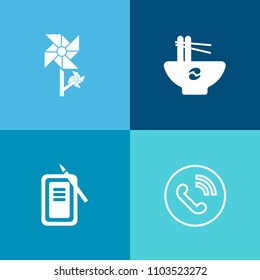 Modern, simple vector icon set on colorful background with summer, healthy, paintbrush, suzuri, cuisine, draw, inkstone, bloom, contact, nature, ink, pink, white, japanese, fresh, tool, phone icons