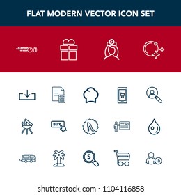 Modern, simple vector icon set with computer, nurse, business, sign, financial, star, food, button, night, chief, cook, hobby, frame, online, doctor, barbecue, sport, elegance, sky, uniform, bbq icons