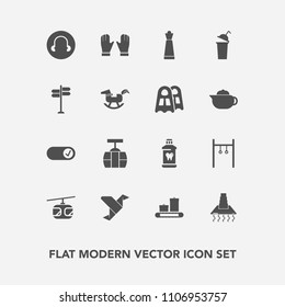 Modern, simple vector icon set with car, road, brush, bag, duck, cup, paper, king, train, water, game, creative, hood, strategy, luggage, art, blue, cable, care, hygiene, rail, health, clean,  icons