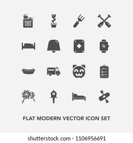 Modern, simple vector icon set with animal, restaurant, plant, paddle, cooking, kayak, green, kitchen, bird, kayaking, room, mark, water, river, hospital, list, dinner, pot, sweet, sausage, food icons