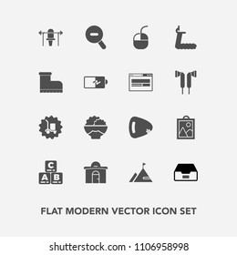 Modern, simple vector icon set with image, business, child, weight, leather, toy, estate, house, style, agriculture, real, folder, play, technology, food, cargo, data, musical, rice, device, gym icons