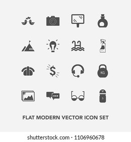 Modern, simple vector icon set with weight, eye, image, sushi, banner, spice, oil, kilogram, currency, japan, seafood, seasoning, pepper, road, love, sound, sign, salmon, food, photography, talk icons