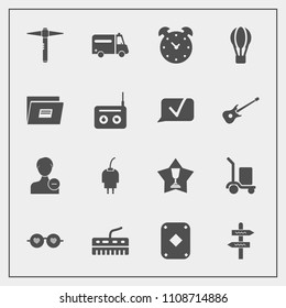 Modern, simple vector icon set with business, health, arrow, package, place, air, winner, hippie, power, way, cable, first, technology, charger, hour, clock, style, achievement, alarm, keyboard icons